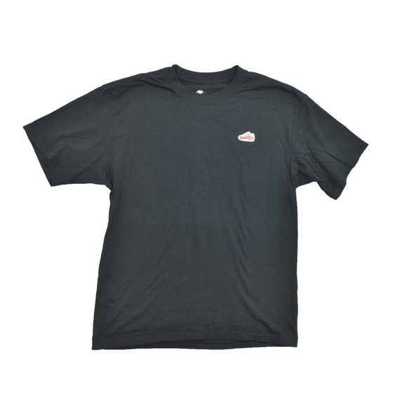 Nike The Nike Tee Loose Fit Embroidered Air Max Patch Sneacker Black Size S - Picture 1 of 8
